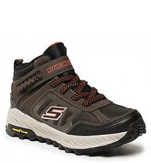 Trzewiki Skechers brązowe dziecięce 