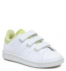 Buty na rzepy adidas białe dziecięce 