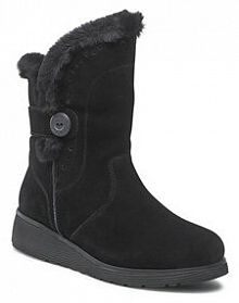 Botki Skechers czarne damskie 