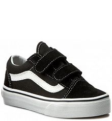 Buty na rzepy Vans czarne dziecięce 