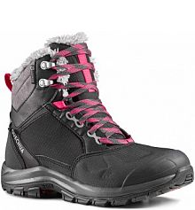 Buty turystyczne damskie Quechua SH500 mountain Mid wodoodporne
