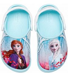 Klapki Crocs dla dzieci Fl Ol Disney Frozen 2 Clog błękitne 206167 4O9 dziecięce
