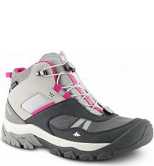 Buty turystyczne dla dzieci Crossrock Mid wodoodporne QUECHUA dziecięce