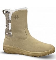 Buty turystyczne damskie NH500 Mid skóra QUECHUA