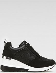 Półbuty sznurowane Clara Barson czarne damskie MARLA WS2229-38