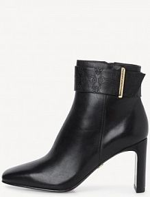 Botki na szpilce Tamaris czarne