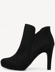 Botki na szpilce Tamaris czarne
