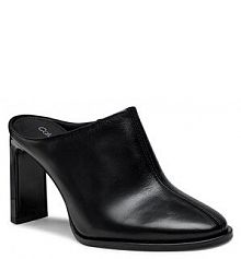 Klapki na słupku Calvin Klein czarne 