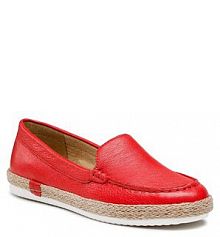 Espadryle Lasocki czerwone damskie 