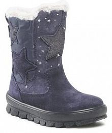 Kozaki Superfit granatowe dziecięce 