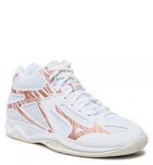 Półbuty sznurowane Mizuno białe damskie Thunder Blade 3 Mid V1GC217536