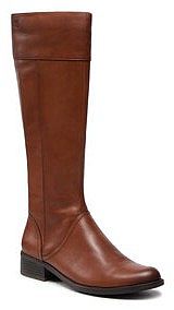 Oficerki Caprice brązowe 