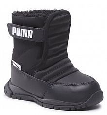 Śniegowce Puma czarne dziecięce 