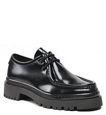 Półbuty sznurowane Gant czarne damskie Aligrey 25531395 Black G00