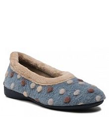 Kapcie Manitu granatowe damskie 