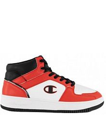 Sneakersy Champion czerwone męskie REBOUND 2.0 MID S21907-RS001