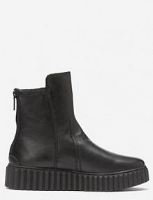 Botki na zamek Marc O'Polo czarne damskie