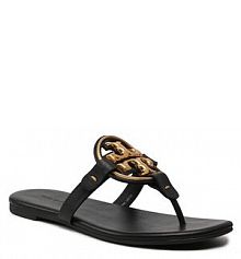 Japonki Tory Burch czarne damskie 