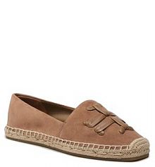 Espadryle Tory Burch brązowe damskie 