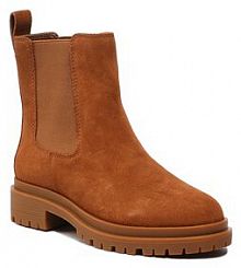 Sztyblety Lauren Ralph Lauren brązowe damskie Corinne 802882380002 Brown