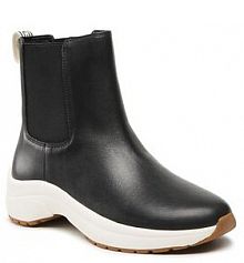 Sztyblety Lauren Ralph Lauren czarne damskie Rylee Chlsa 802875307001 Black