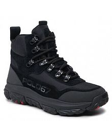 Trapery Polo Ralph Lauren czarne męskie 