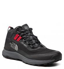 Buty trekkingowe wysokie The North Face czarne męskie 