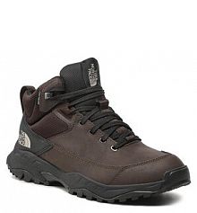 Buty trekkingowe wysokie The North Face brązowe męskie 