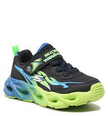 Buty na rzepy Skechers czarne dziecięce 
