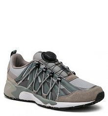 Półbuty sznurowane Puma szare męskie Prevail Disc 387040 01  Black