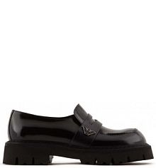 Mokasyny Emporio Armani  czarne męskie X4A177.XN631.K001