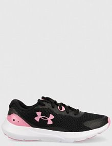 Sneakersy Under Armour  czarne dziecięce 3025013.9BYY