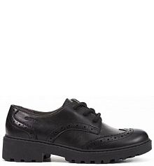 Półbuty sznurowane Geox  czarne damskie J6420N.00085.C9999