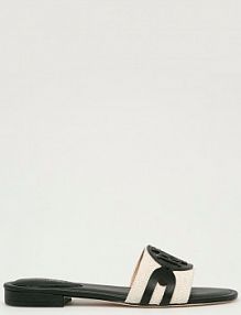 Klapki Lauren Ralph Lauren  czarne damskie 802826823004