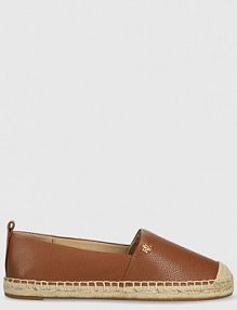 Espadryle Lauren Ralph Lauren  brązowe damskie 802905304002.270