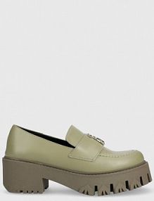 Mokasyny PATRIZIA PEPE  zielone damskie 8Z0009.L011.G545