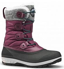 Buty turystyczne, śniegowce damskie, Quechua SH500 X-WARM, wodoodporne