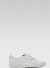 Półbuty sznurowane Clara Barson białe damskie WYL2213-15