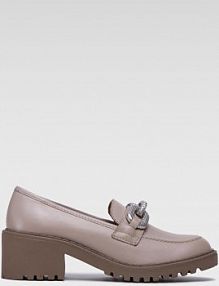 Półbuty wsuwane Sergio Bardi beżowe damskie WB-B1001-01SB