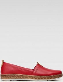 Półbuty wsuwane LASOCKI czerwone damskie WI16-2202-03