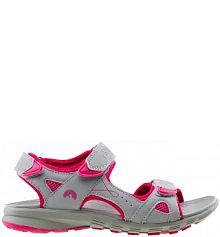 Sandały ELBRUS szare beżowe damskie 4773-LT GREY/CERISE