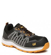 Półbuty sznurowane CATerpillar czarne męskie 