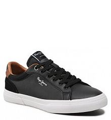 Sneakersy Pepe Jeans czarne męskie 