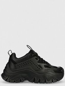 Sneakersy Buffalo  czarne damskie 1630740.BLK