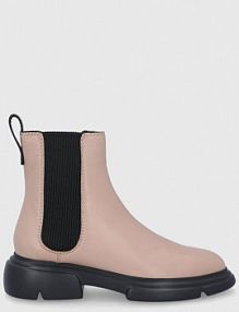 Sztyblety Emporio Armani  beżowe damskie X3M331.XN058.VISONE.BL