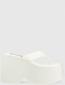 Japonki Steve Madden  białe damskie SM11002392.002