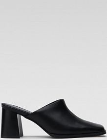 Klapki eleganckie Sergio Bardi czarne damskie WYL3354-2Z-SB