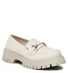 Półbuty wsuwane DeeZee beżowe damskie 