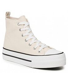 Trampki Jenny Fairy beżowe damskie 