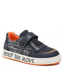 Buty na rzepy Garvalin granatowe dziecięce 